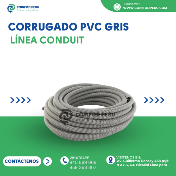 CORRUGADO PVC PARTIDO - Imagen 2